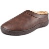 Haggar Men's Open Back Memory Foam Padded Clog Slippers with Indoor/Outdoor Sole - 2 of 4