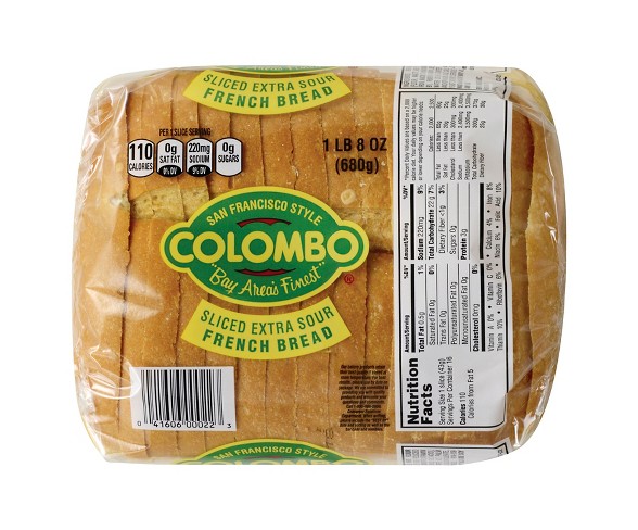 Colombo Extra Sour Dough French Sliced 24oz