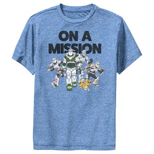 Boy's Lightyear Buzz Poster Performance Tee - 1 of 4