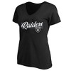 NFL Las Vegas Raiders Possession Game V-Neck T-Shirt - 4 of 4