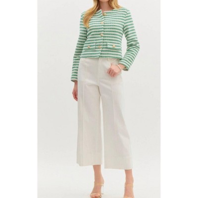 Women's Striped Jacket - entro
