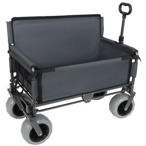 Mlmh & Kngwa Foldable 3-in-1 Wagon with Bench - 1 of 4