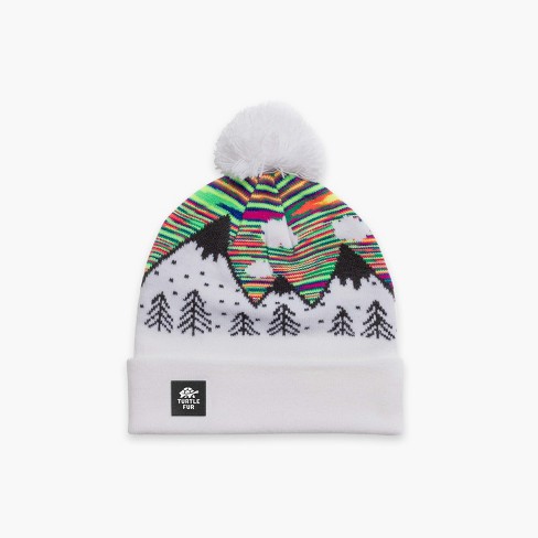 Oatmeal Hat With White Faux Fur Pom Pom » Amelia J Produktbild-Vorschau 6
