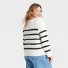Women's Boat Neck Pullover Sweater - Ava & Viv™ - 2 of 3