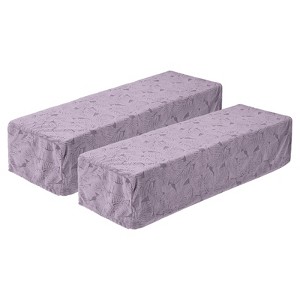 Unique Bargains Non-Slip Soft Stretch Leaf Pattern Armchair Slipcovers - 1 of 4