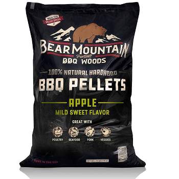 Bear Mountain BBQ 100% Natural Hardwood Pellets for Smokers and Outdoor Grills