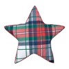 Spencer Plaid Navy Star Pillow - Levtex Home - 2 of 4