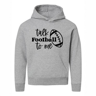 The Juniper Shop Talk Football To Me Ball Youth Graphic Hoodie