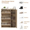 TruAIR Drawer Wooden Shoe Cabinet - Space-Saving Flip-Drawer Organizer for Entryway, Hallway & Living Room - 3 of 4