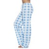 Just Love Womens Plaid Knit Jersey Pajama Pants - 2 of 3