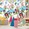 Big Dot of Happiness Farm Animals - Barnyard Baby Shower or Birthday Party Hanging Decor - Party Decoration Swirls - Set of 40 - 2 of 4