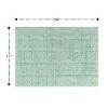 Knightsbridge Summer Tile 220 GSF Non Skid Back Bath Rug 17" x 24" - 2 of 4