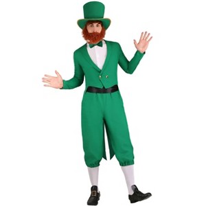 HalloweenCostumes.com Plus Size Lucky Leprechaun Costume for Men - 1 of 3