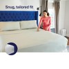 Kickoff 100% Bamboo Viscose Trimmed Pillowcases Only, Hidden Zipper, Cooling Breathable, Bedding Pillow Covers for Hot Sleepers - 3 of 4