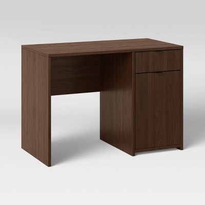Brannandale Desk with Door and Drawers Walnut - Project 62™