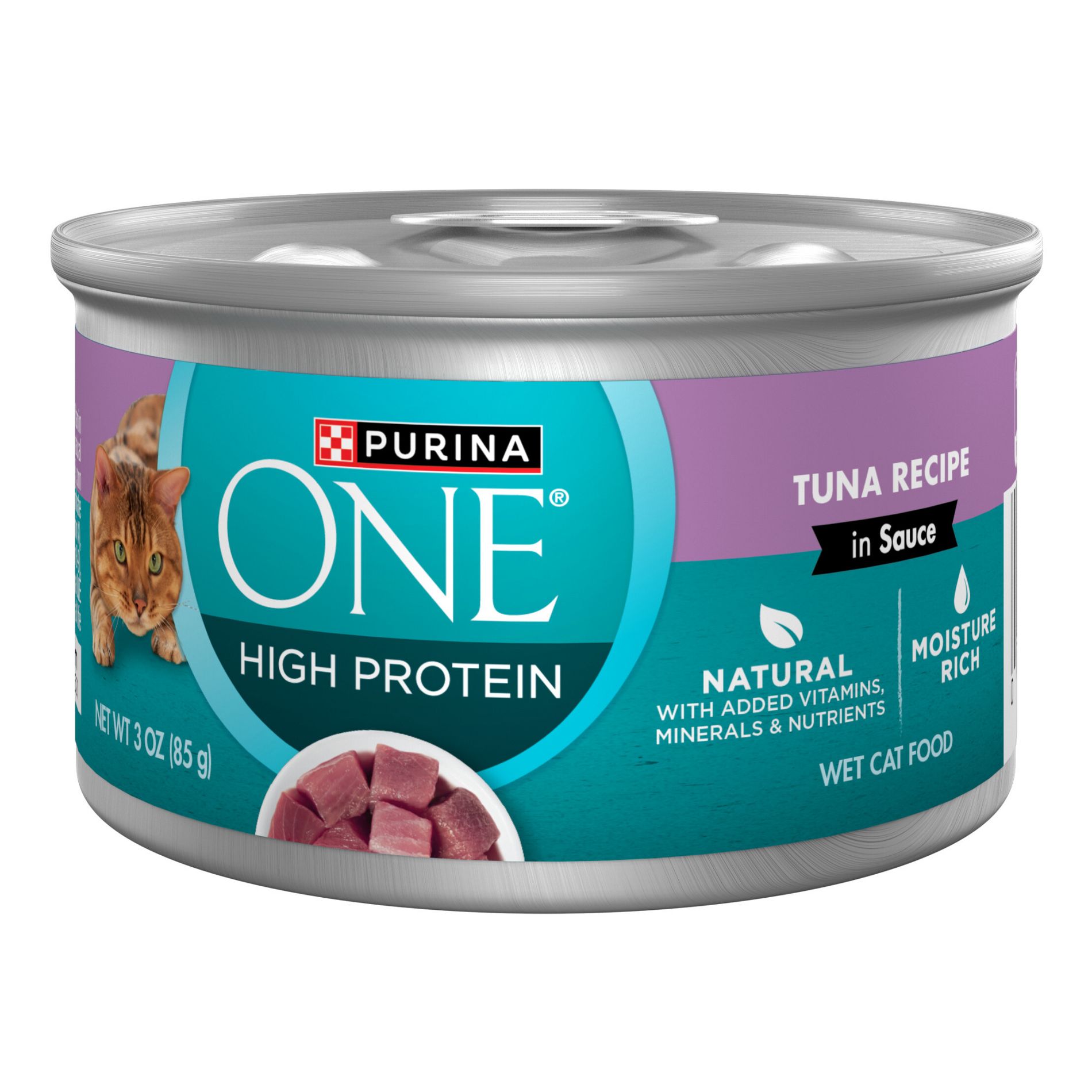 Purina ONE in Tuna and Fish Flavor Wet Cat Food - 3oz