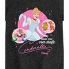 Girls' - Disney Princess - Cinderella Make Your Own Magic Fitted Short Sleeve Graphic T-Shirt - 2 of 4
