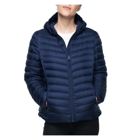 Water resistant outlet packable down jacket