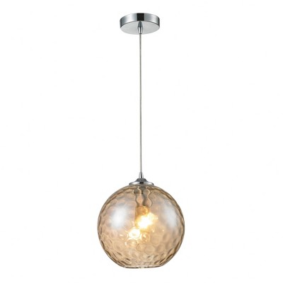 Elk Home Watersphere 1 - Light Pendant in  Champagne