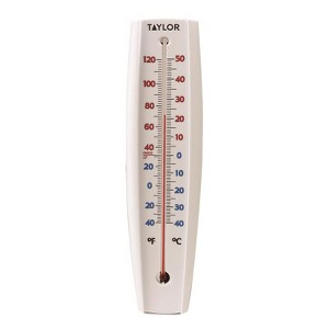 Taylor Jumbo Size Tube Thermometer Plastic White 14.75 in. - 1 of 1
