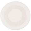 Double Ruffle Collection Cotton Ruffle Pattern Tufted Bath Rug - Home Weavers - 2 of 4
