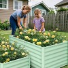 Raised Garden Bed, Metal Raised Garden Beds Outdoor, Rectangular Planter Box for Planting Plants, Vegetables and Flower - 2 of 4