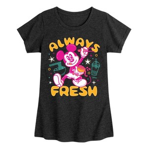 Girls' - Disney - Always Fresh Fitted Short Sleeve Graphic T-Shirt - 1 of 4