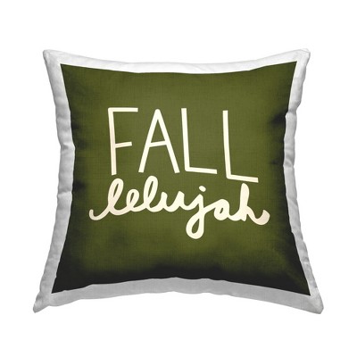 Stupell Industries Fall-lelujah Green Phrase
