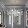 CityFurn 14-Light Modern Tree Branch Crystal Chandelier for Dining Room - 3 of 4