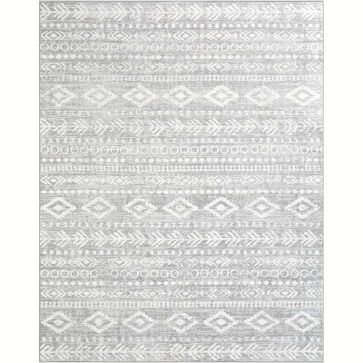 Lahome Machine Washable Cashmere Area Rug-Modern Soft Carpet for Living Room, Bedroom, or Office