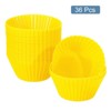 Unique Bargains Silicone Non-Stick Heat Resistant Baking Cups - 3 of 4