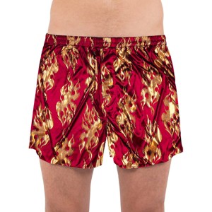 INTIMO Men's Foil Print Boxer Shorts Underwear - 1 of 3