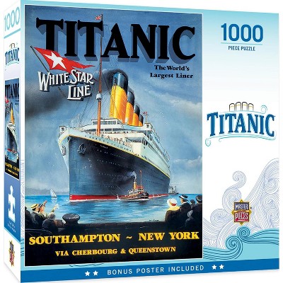 MasterPieces Inc Titanic White Star Line #006 1000 Piece Jigsaw Puzzle