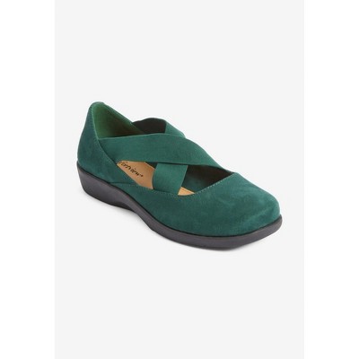 Comfortview The Stacia Mary Jane Flat (Wide Widths Available)