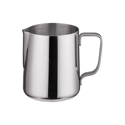 Choice 33 oz. Polished Stainless Steel Frothing Pitcher