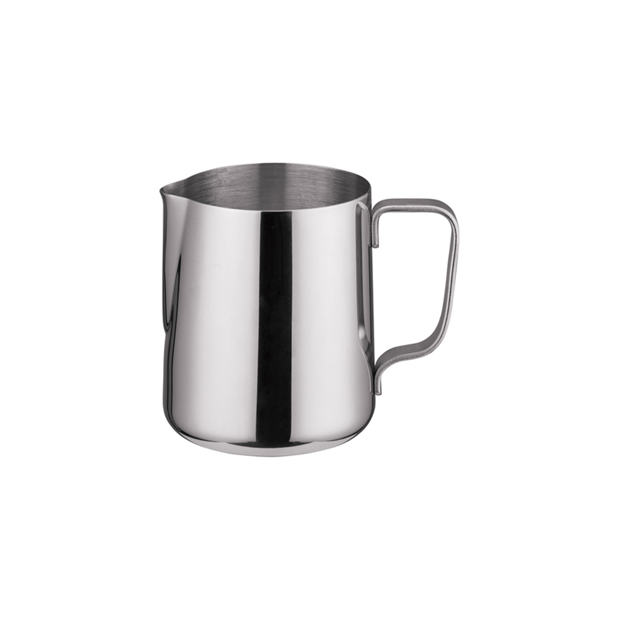 Winco Beverage Frothing Pitcher, Stainless Steel, 14 oz