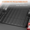 5.3FT All-Weather Truck Bed Mat for 2017-2024 Honda Ridgeline ¨C Heavy Duty TPE Cargo Liner Protector (Black, 1-Pack) - 4 of 4