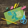 Gumby Green Before It Was Cool Earth Planet Makeup Cosmetic Bag Organizer Pouch - 2 of 4