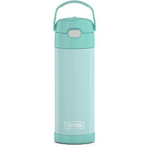 THERMOS FUNTAINER 16 Ounce Stainless Steel Vacuum Insulated Bottle with Wide Spout Lid, Mint - 1 of 4