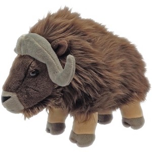 Wild Republic Cuddlekins Musk Ox Stuffed Animal, 12 Inches - 1 of 1