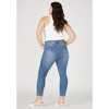 ELOQUII Women's Plus Size The Morgan Super Stretch Skinny Leg Jean - 4 of 4