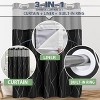 BAGOKIE 3-IN-1 Shower Curtain and Liner Set - 2 of 4