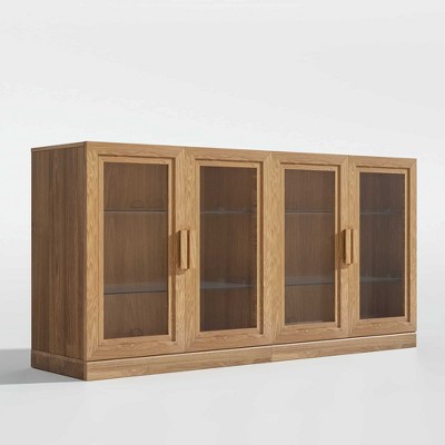 Lirago Accent Storage Cabinet Medicine Cabinets 31x31 Natural