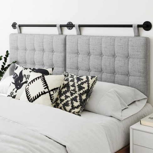 Wall mounted online tufted headboard