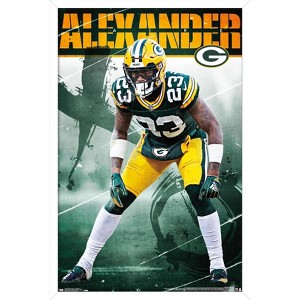 Trends International NFL Green Bay Packers - Jaire Alexander 19 Framed Wall Poster Prints - 1 of 4