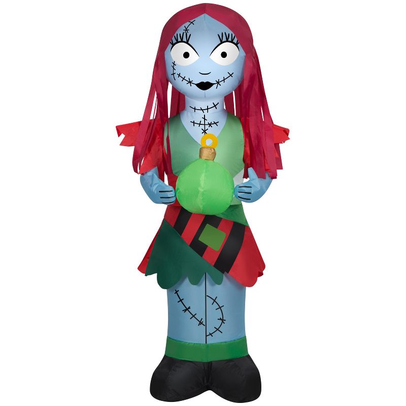 Gemmy Christmas Inflatable Sally in Holiday Outfit, 3.5 ft Tall, Multi, 1 of 7