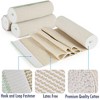 LotFancy Elastic Bandage Wrap, (6" Wide x 15’), 4 Pack Cotton Compression Bandages with Self-Closure on Both Ends - 3 of 4