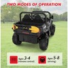 24V Ride On Dump Truck with Remote Control, 2 Seater Electric Toy Car for Kids, All-Terrain Kids Construction Vehicle w/Dump Bed & Shovel - 4 of 4