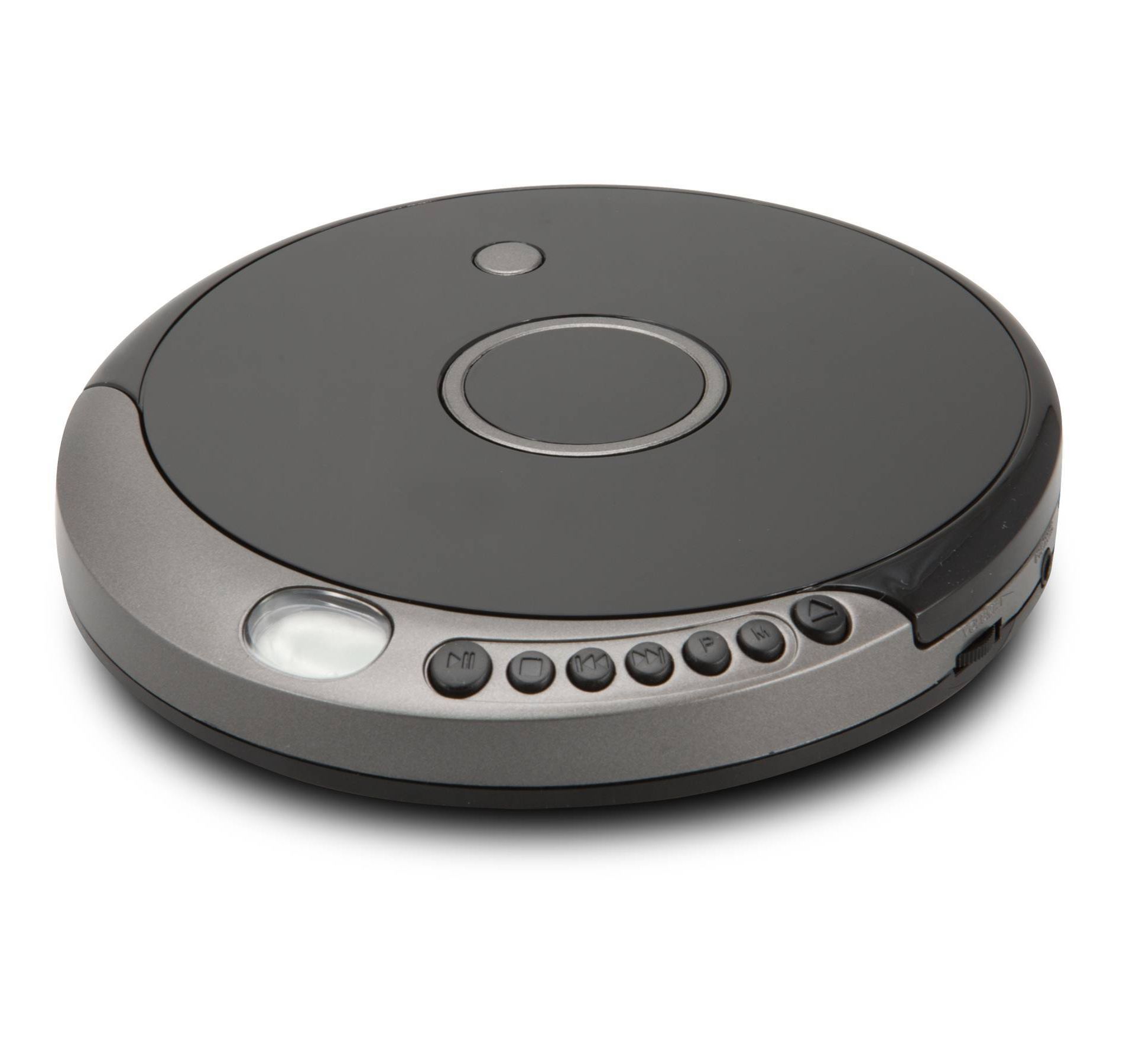 GPX Portable MP3 CD Player with Bluetooth Transmitter: Anti-Skip Protection, Ear Buds Included