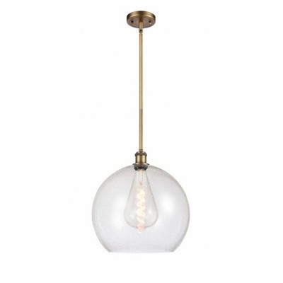 Athens - 1 Light Pendant In Industrial Style-16.38 Inches Tall and 13.75 Inches Wide